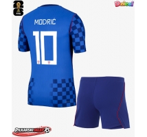Chorwacja Luka Modric #10 Koszulka Wyjazdowa dzieci MŚ 2026 Krótki Rękaw (+ krótkie spodenki)